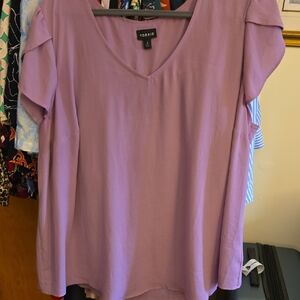 Torrid Lavender Blouse for Women